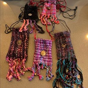 Woven Mini Bag Purse Lot